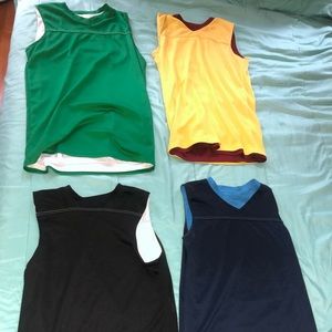 Basketball reversible jerseys